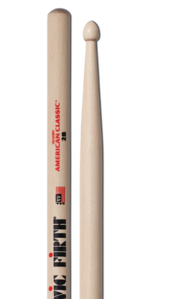 Vic Firth American Classic 2B Wood Tip Drum Sticks *IN STOCK*